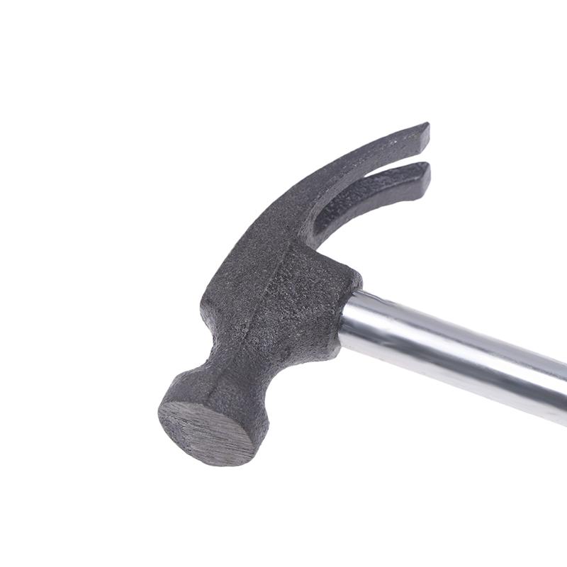 Mini Claw Hammer with Plastic Handle, Small Hitting Hammer for Repair and DIY Projects 18.5 * 6.5cm