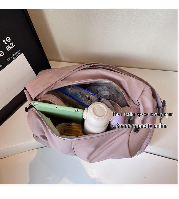 Large Capacity Waterproof Carry-on Bag for Short Trips - Unisex Travel and Fashion Storage