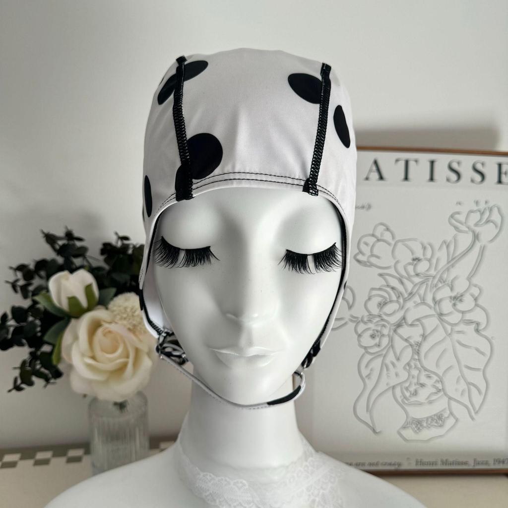 Women's Fashion Plus Size Anti-Shedding Loose Swim Cap