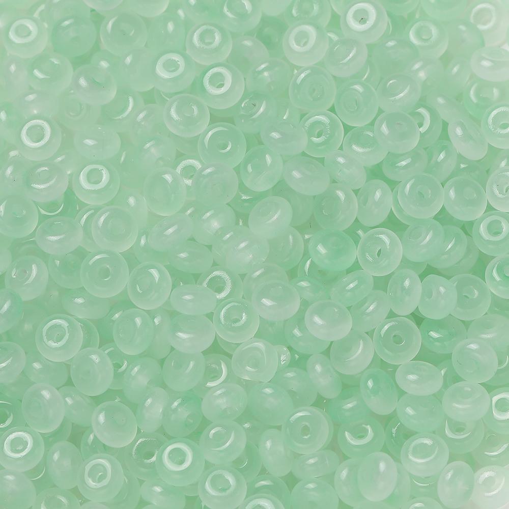 50pcs/Lots Colored Glass Seed Bead Abacus Shape Spacer Loose Beads for DIY Jewelry Making Bracelet Necklace Charms Accessories
