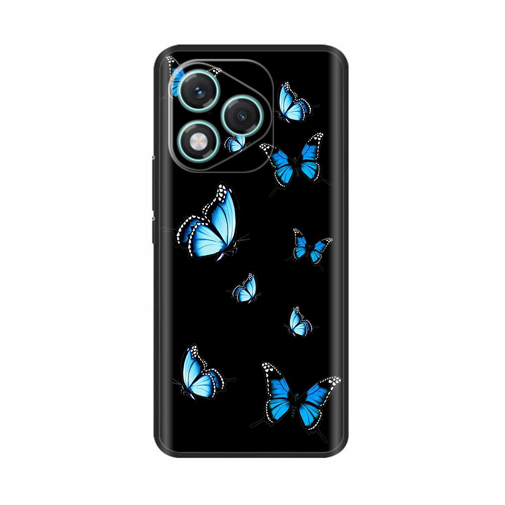 Honor 400 Lite Hülle, Luxus-Handyhülle für Honor 400 Lite, Stoßfeste Schutzhülle aus weichem Silikon, Rückseite