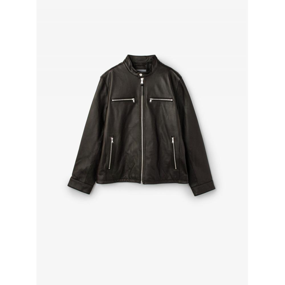 

Michael Kors Herman Key Single Riders Jacket Mc577481205 Espresso XL