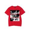 T-skjorter for kvinner Japansk Anime Attack On Titan Levi Ackerman Eye Punk Topper Sommer Harajuku Oversized Gothic Kortermet T-skjorte