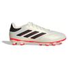 Adidas Ag Hg Artificial Grass Non-Slip Breathable Football Shoes Unisex Football Shoes White Red IE7515