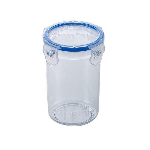 LOCK&LOCK Screw-Free Container Round Pot (0.35L) LBF931D Clear