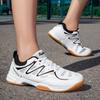 New Sports Shoes For Men And Women, Low-Cut Lace-Up Thick-Soled Shock-Proof Table Tennis Shoes, Badminton Shoes