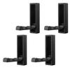 4piece Foldable Wall Hooks Made Of Alloy Bathroom Or Kitchen Storage Hooks Wall Wall Mount Coat Hook