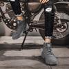 New Fashion Autumn And Winter Men's High Top Martin Boots Students Male Boys Trending Soft Sole Work Shoes Labor Protection Martin Sneakers