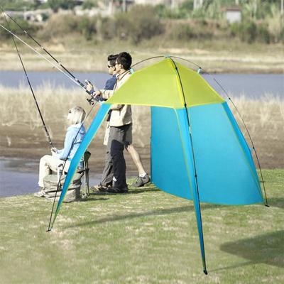 JIUJIU Portable Canopy Uv Slnečný prístrešok Trojuholník Vonkajší kempingový stan 210 X 230 X 160/82 X 90 X