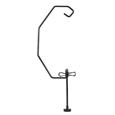 Outdoor Adjustable Light Poles with Iron Magnetic Base Hanging Light Rack for Mosquitoes Repellents and Illuminations Needs