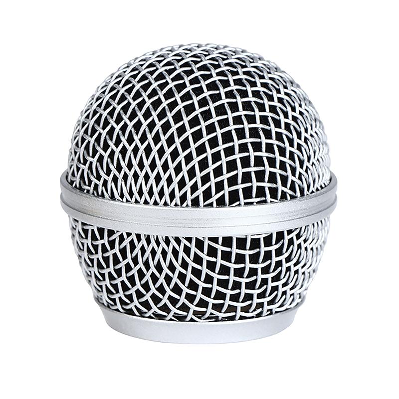 1ks Pro Shure Sm58 Bezdrátový Mikrofon Náhradní Kovová Mřížka Mikrofonu Výměna Profesionální Párty Mikrofon Hlava Díl