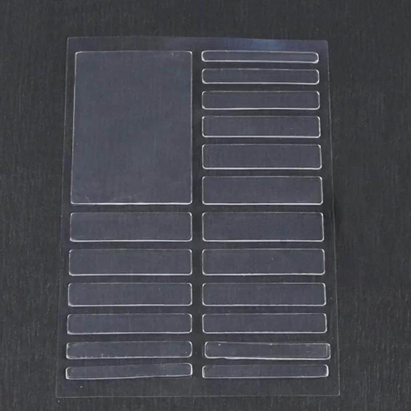 18PCS New Transparent Ring inner Size for Big Size Rings Anti Lost Invisible Ring Fixed Tightener Reducer Resizing Sticker