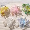Summer Collection Beaded Flowers Clusters 2-Piece Set Flower Accessories  Summer Wear