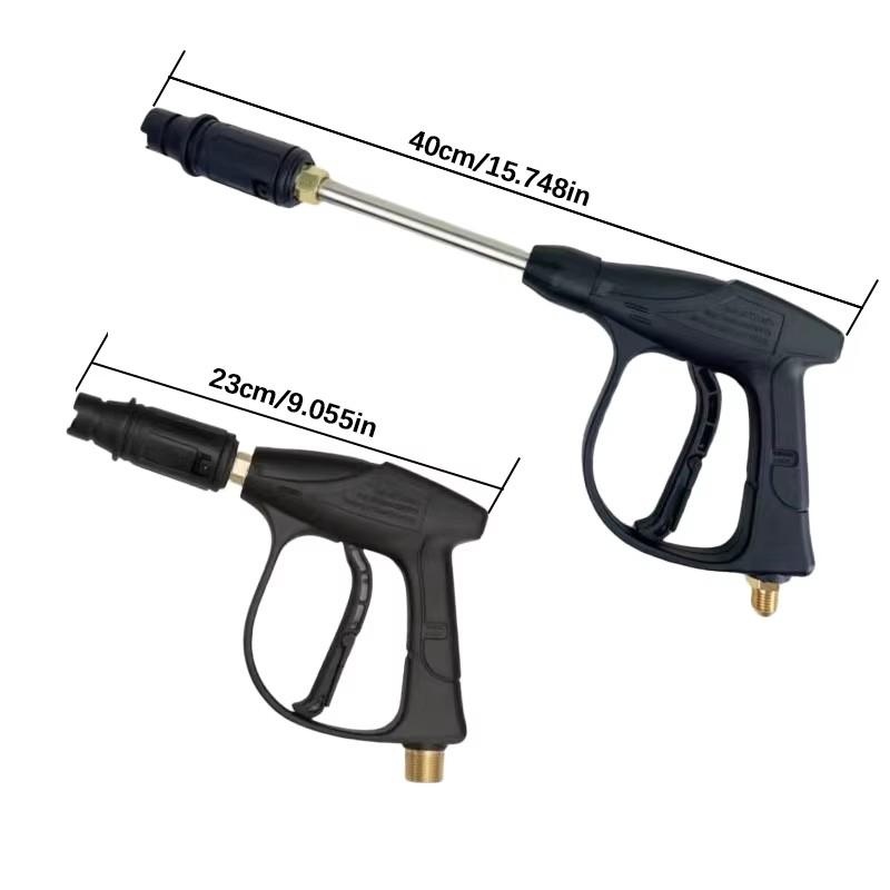 Car Wash Trigger Gun Car Washer High-pressure Accessories Multifunction Professional Adjustable 4000psi 1/4 Quick Connector