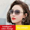 New Women's Polarized Sunglasses UV400 Color-changing Sunglasses Outdoor Cycling Sunglasses Street Style Sunglasses for Ladies TAC Lens Material