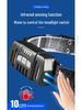 USB Rechargeable Dual Light Source Waterproof Headlamp for Night Fishing