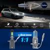 2Pcs 20000LM H1 LED Headlight Bulbs Mini H3 Led Fog Light for Car Headlamp Fanless DRL Lamp Auto Daytime Running Lights 12V 24V 6500K White