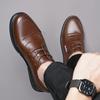 Height Increase Business Casual Men's Leather Shoes Trend Versatile Fashion Leather Shoes Soft Sole Soft Surface Comfortable Men's Leather Shoes