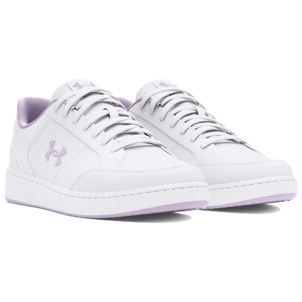Under Armour Official Trendy Low-Top Sneakers Women sneakers White Purple 3028487-103