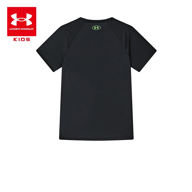 Under Armour Boys  Printed Short Sleeve T-Shirt 140