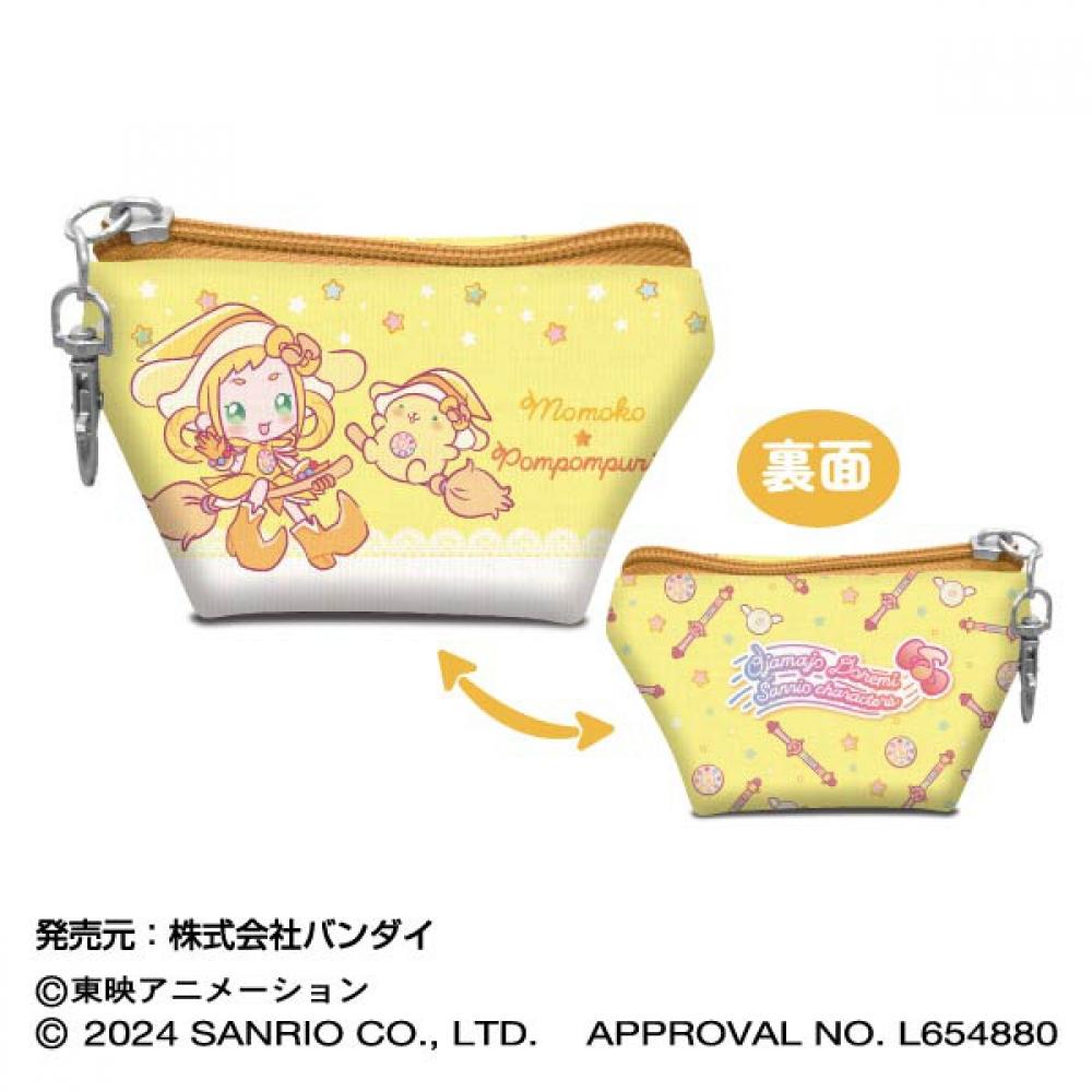 

Sanrio Ojamajo Doremi X Sanrio Characters Earphone Pouch 05 Momoko X Pompompurin