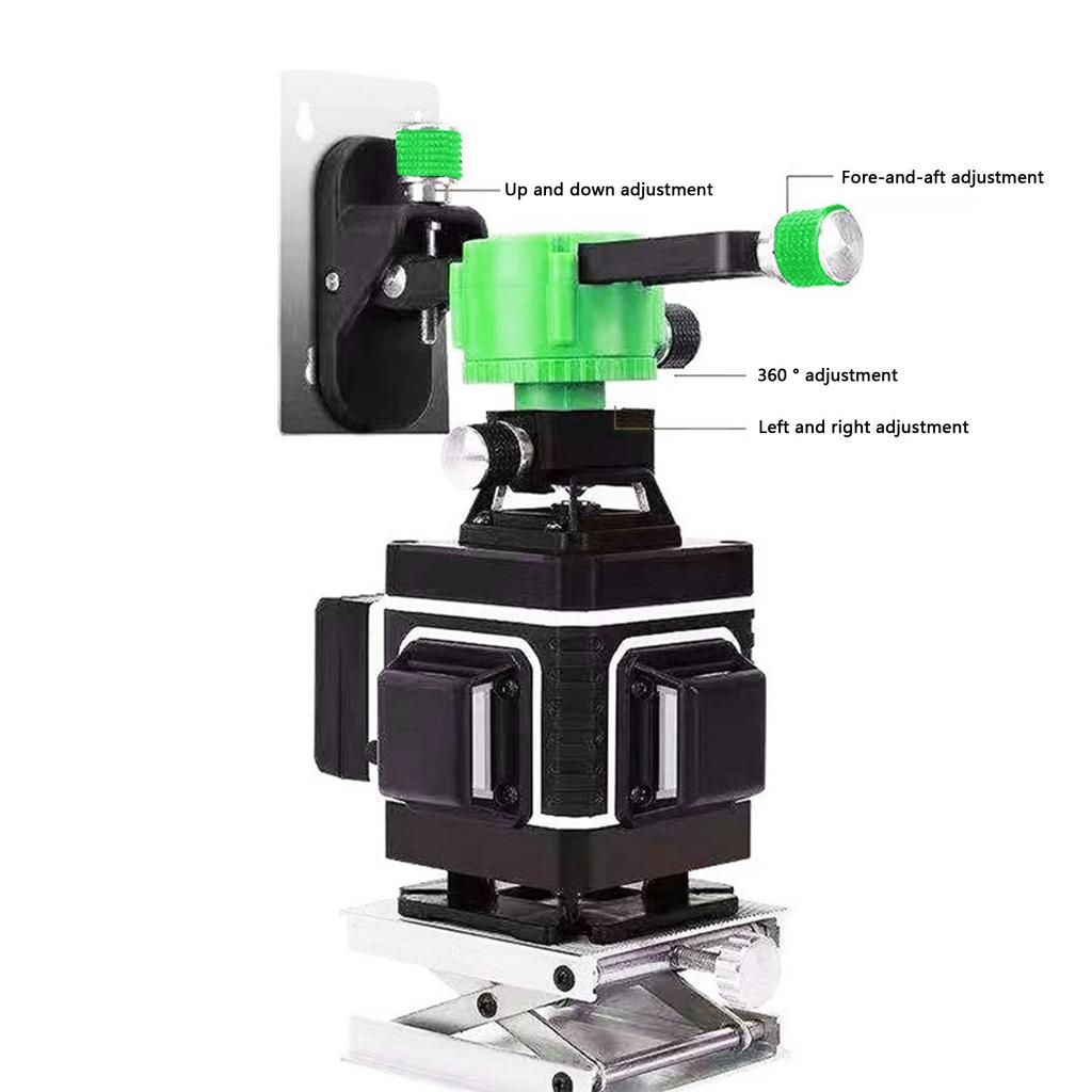 Universal Magnetic Wall Mount Bracket for Laser Levels Heavy Duty Adjustable Angle Bracket for Multiple Metal Tools