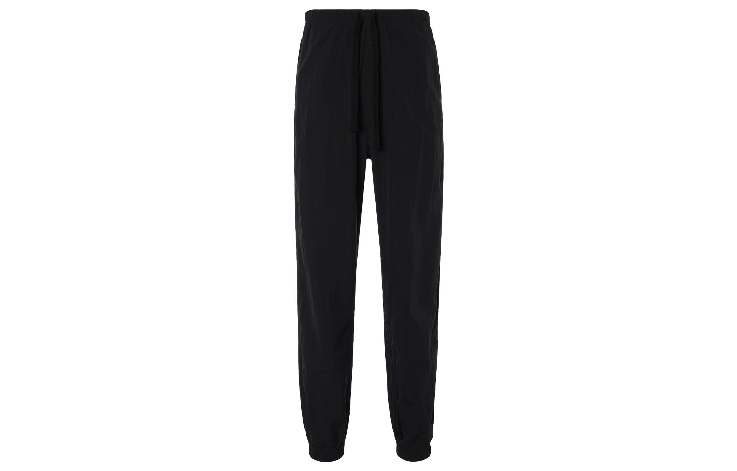 

Adidas Originals Knitted Sweatpants Men s Black Moderate Cuffed Pants HM6496 S