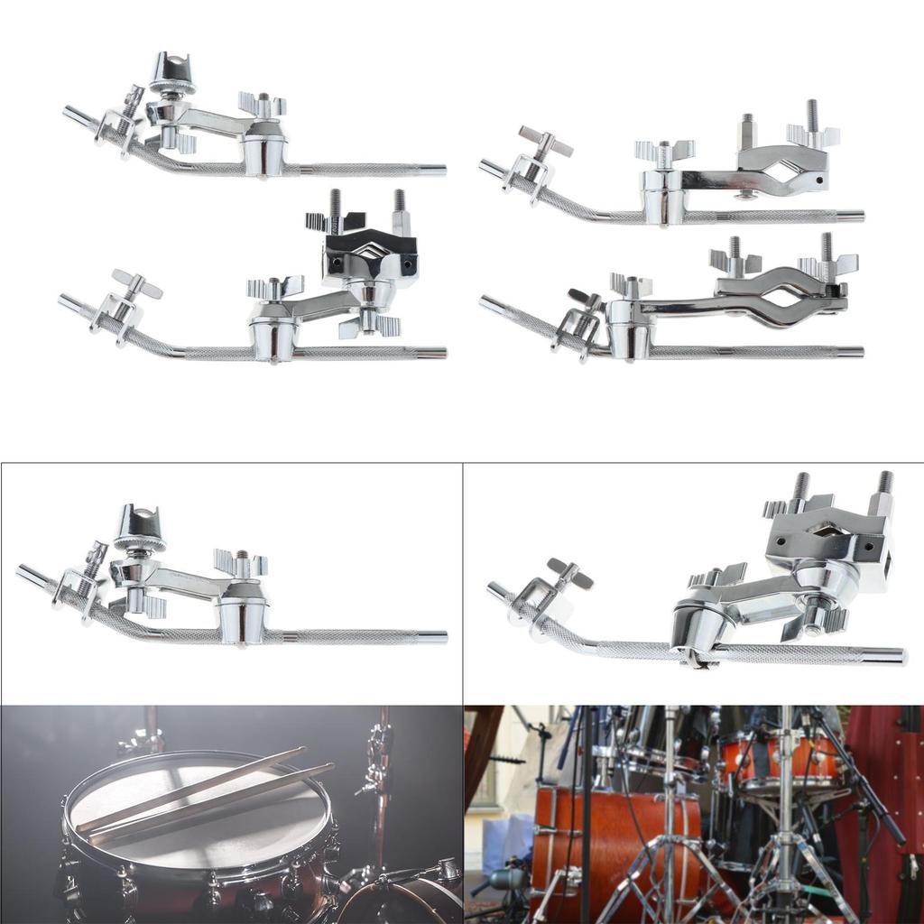 Cymbal Clamp Holder Drum Set Clamp Adjustable Connection Bracket Cymbal Arm Clamp