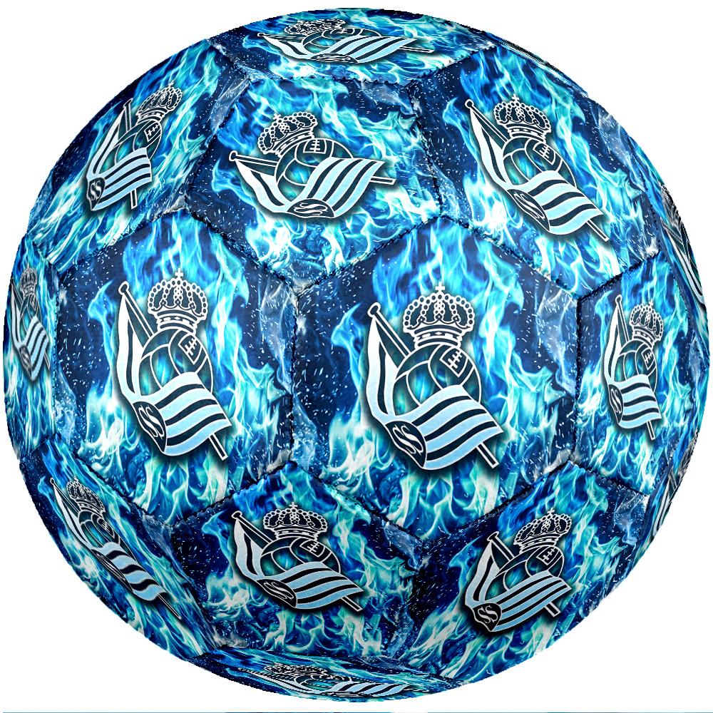 Real Sociedad FC Size 5 Standard Football Durable Training Match Soccer Ball for Adult Outdoor Sports