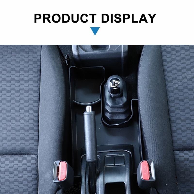 Stowing Tidying Car Gear Shift Storage Box Organizer Tray Accessories For Suzuki Jimny +-M53K