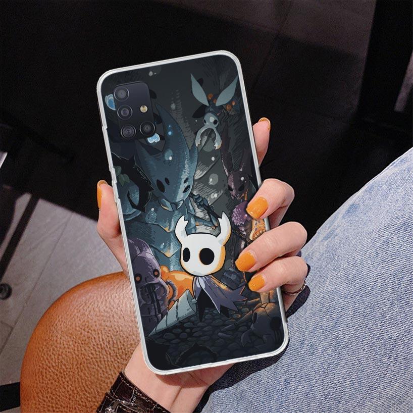 Hollow Knight Cartoon Phone Case For Samsung Galaxy A52 A32 A22 A12 A51 A31 A50S A30S A20S A10S Note 20 Ultra 10 Plus S10 A72 A7