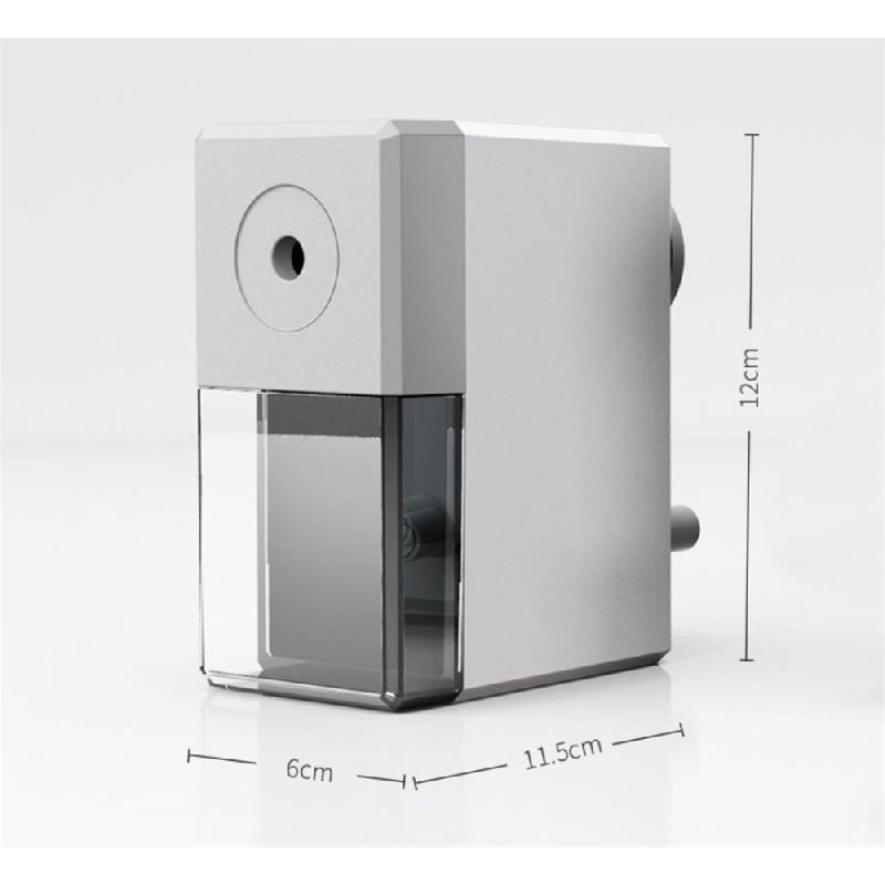 Pencil/Charcoal Pencil Sharpener, Rotating, Manual, Automatic Lead Feed