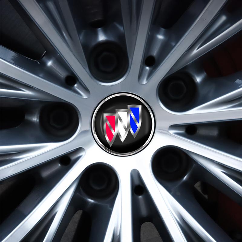 4Pcs 60MM Car Wheel Center Hub Cap Car Accessories For Buick Encore Regal Lacrosse Enclave Avenir Cascada GL8 Envision Anthem