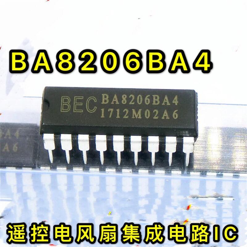 The Spot BA8206BA4 The Original Remote Control Fan Chip Dedicated BA8206BA4 4 K Straight DIP - 18 HS8206 IC Integrated Block