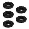 5Pcs 100mm Black Poly Strip Wheel Disc Paint Rust Removal Tool for Angel Grinders