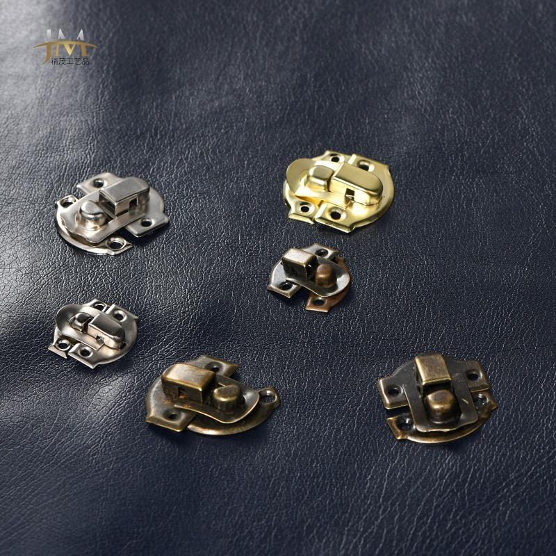 10Pcs Antique Hasps Iron Lock Catch Latches for Jewelry Box Buckle Suitcase Buckle Clip Clasp Wood Wine Box Latch
