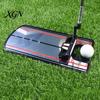 Portable Putting Practice Mirror Golf Mirror, Alignment Training Aid with Putter Line, Ball & Accuracy Trainer Tool for Indoor Outdoor Beginner