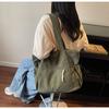 Vintage Corduroy Tote Bag for Women Large Capacity Shoulder Bag Casual Handbag College School Shopping Travel Tote Bag