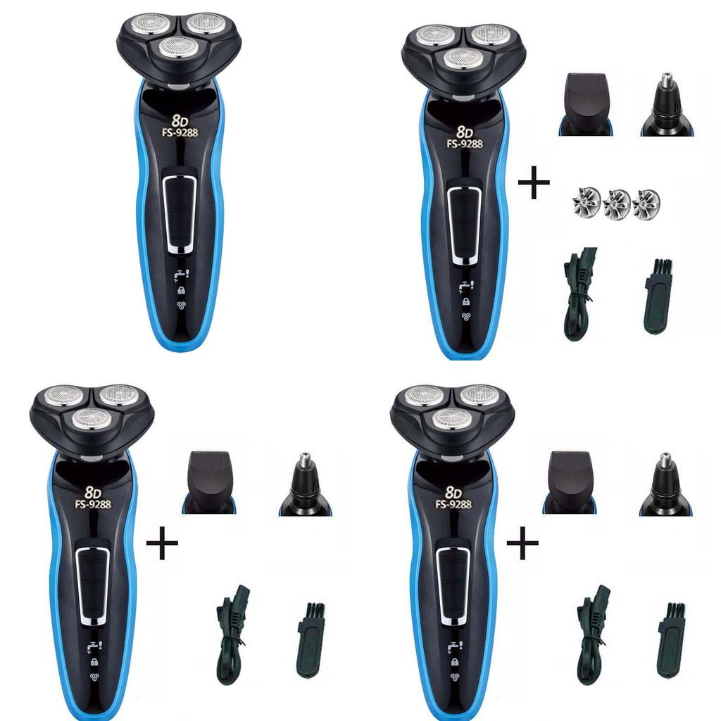 Feipu Xing 8d-9288 Electric Shaver Beard Trimmer Nose Hair Clipper Haircut Scissors