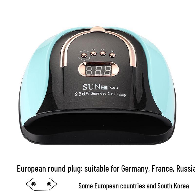 Lâmpada LED de Fototerapia e Cura UV de Alta Potência 256W Secador de Unhas