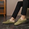 Men’s Moccasins Driving Shoes Summer Slippers Backless Clogs Wide Flats Casual Shoes Plus Size Sandals Over Sized
