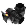 Bilge Air Blower Fan DC 130CFM Black CorrosionResistant ABS Ventilation for Boat Marine Bus(12V )