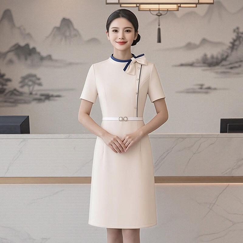 Professional A-Line Uniform Dress S