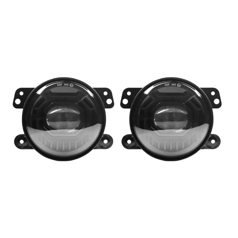 Powerful LED Fog Lamp For Rough Terrain Use 12V 24V Power Simple Mounting
