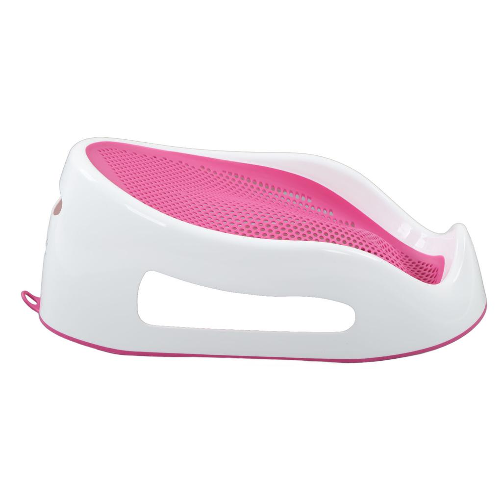 Baby Bath Support TPE Soft Silicone Safe Comfortable Infant Bath Tub Lying Support Bracket for