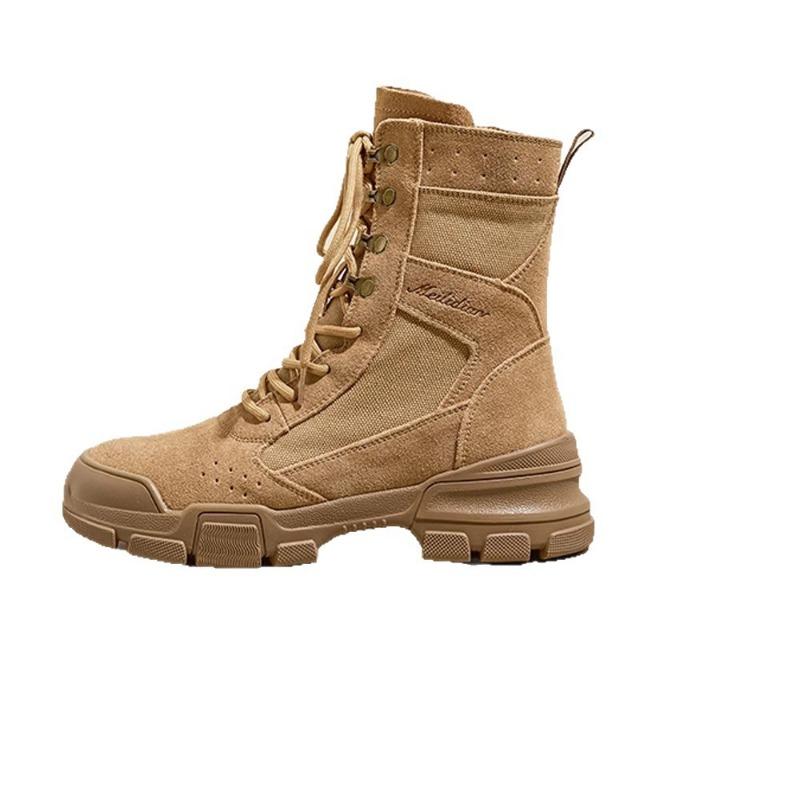 Martin boots women's new outdoor hiking hiking shoes travel desert boots summer platform tooling short boots