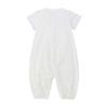 Short Sleeve Mini Coverall Made in Preparing for Baby White [Miki House] Two-Way Romper, Plain, Bear, Japan, Boys, Girls, Newborns, Birth, Baby,