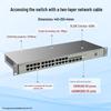 Ruijie RG-NBS3100-24GT4SFP-P V2 24-Port Gigabit Managed PoE Switch