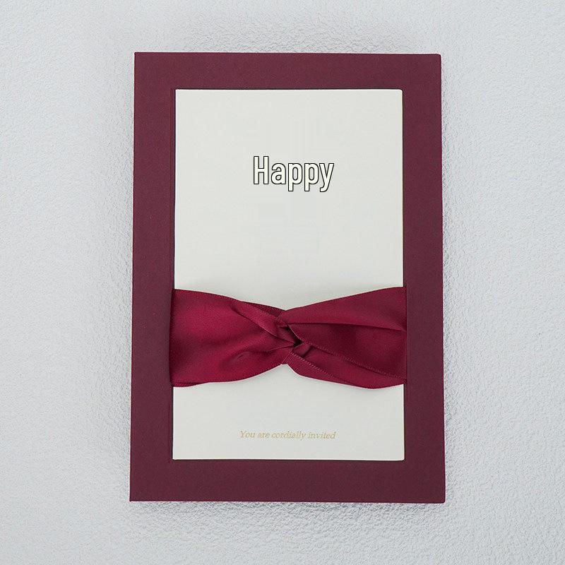 2024 Lüks Yaratıcı Çin Düğün Ziyafeti Davetiye Kartı