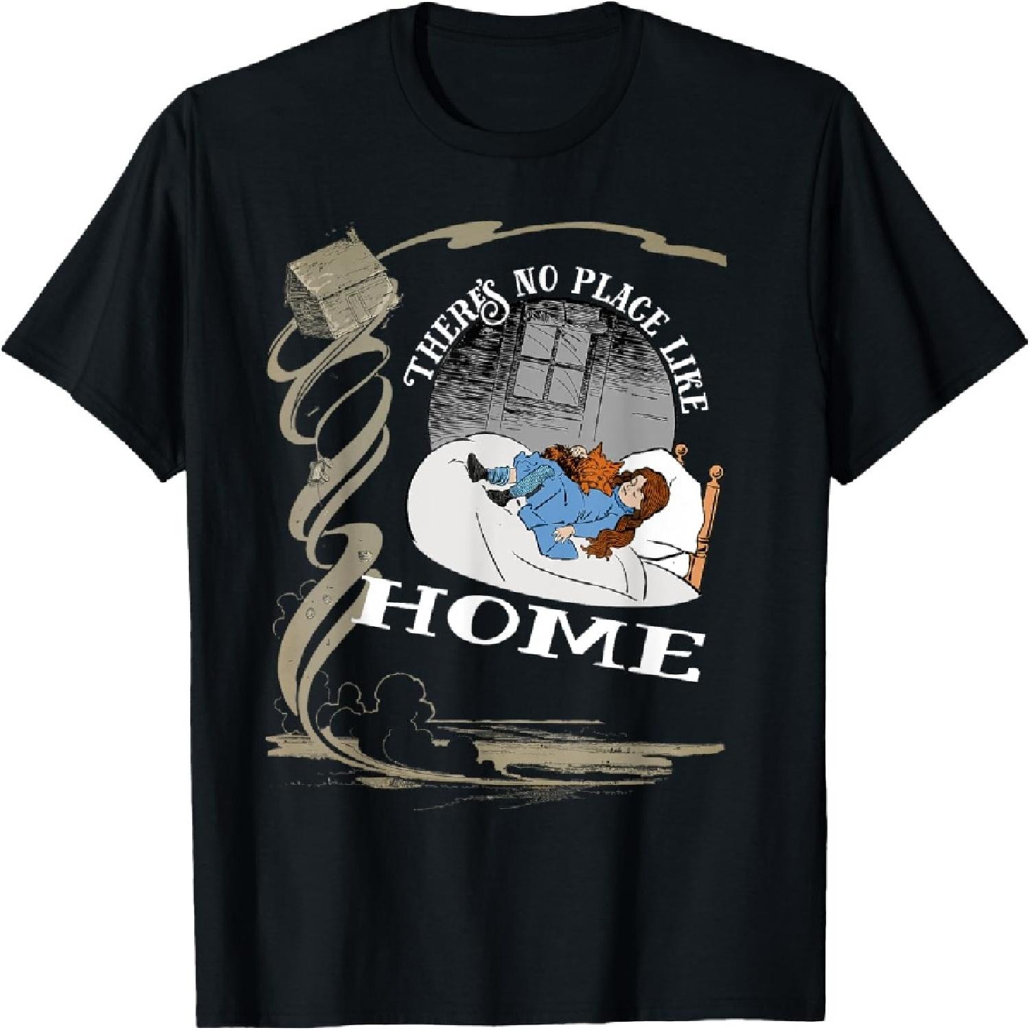 Дороти Тото Волшебник страны Оз Футболка-Нет места лучше дома Футболка XXXXXL чёрный